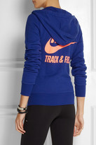 Thumbnail for your product : Nike Cotton-jersey hooded top