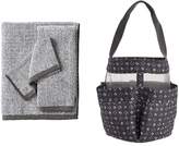 Thumbnail for your product : Pottery Barn Teen Deluxe Diamond Dot Student Shower Set, Vintage Ebony