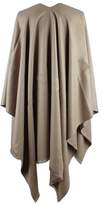 Thumbnail for your product : Maclauren Luxe Taupe Wool & Silk Mix Cape