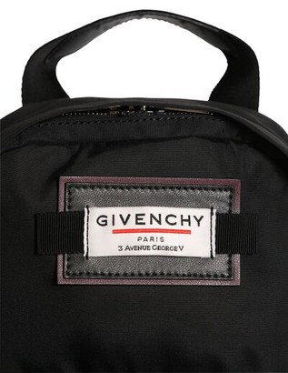 Givenchy Single Shoulder Strap Nylon Backpack