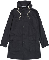Thumbnail for your product : J.Crew Two-For coated cotton-canvas coat