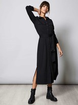 Thumbnail for your product : Mint Velvet Ponte Jersey Shirt Dress Black