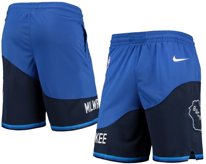 milwaukee bucks blue shorts