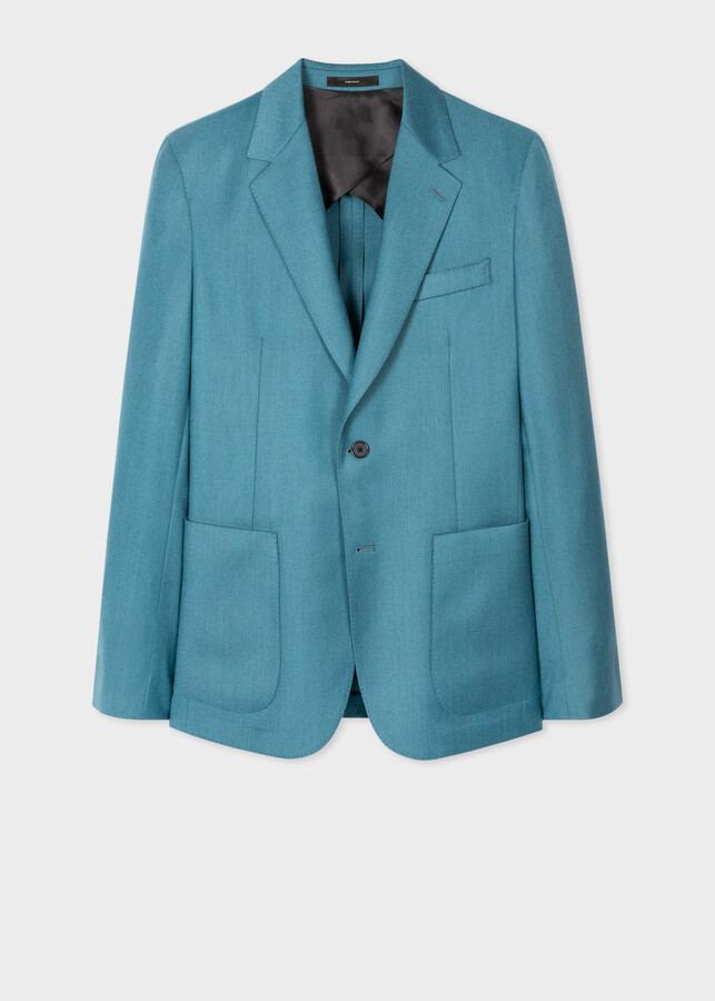 teal jacket mens