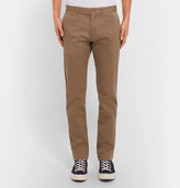 Thumbnail for your product : J.Crew 484 Slim-fit Stretch-cotton Twill Chinos - Brown