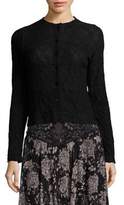 Thumbnail for your product : Fuzzi Textured Lace Cardigan