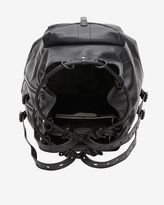 Thumbnail for your product : Rag and Bone 3856 Rag & bone Grayson Drawstring Leather Backpack: Black