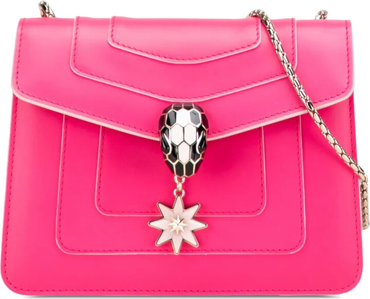 Bvlgari Pre-Owned 2012-2025 Small Leather Square Serpenti Forever Chain crossbody bag