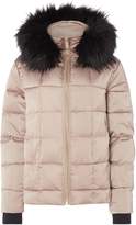 Thumbnail for your product : Biba Hooded faux fur trim puffer