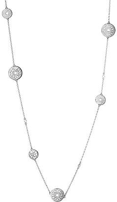 Links of London Timeless sterling silver multi station necklace, Silver