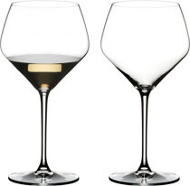 Wrought Studio 601EDAC899E744FAB250475F4EB4BD5F Extreme Oaked Chardonnay Wine Glasses 23 Fl Oz Clear Pack of 2