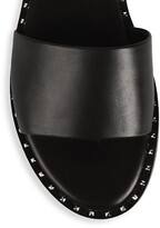 Thumbnail for your product : Charles David Studded Leather Slides