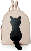 Thumbnail for your product : T-Shirt & Jeans T Shirt & Jeans Blush Cat Plush Tail Backpack