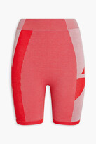 Thumbnail for your product : Y-3 Ribbed stretch-jacquard shorts