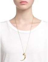 Thumbnail for your product : Pamela Love Gold Plated Eagle Claw Necklace