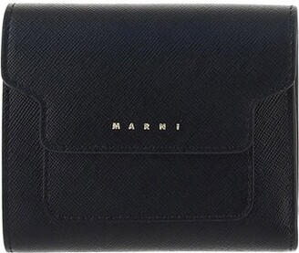 Marni Saffiano Zipped Cardholder