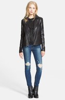 Thumbnail for your product : Veda 'Dallas' Embossed Leather Jacket