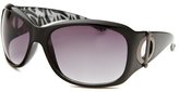 Thumbnail for your product : Kenneth Cole Reaction Women's Rectangle Black Sunglasses