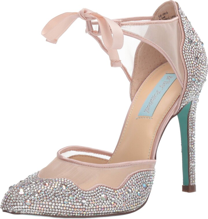 blue by betsey johnson bryn pumps