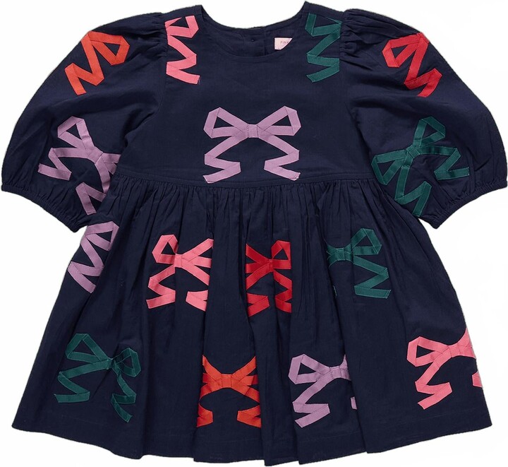 Pink Chicken Girl's Brooke Dress In Multi