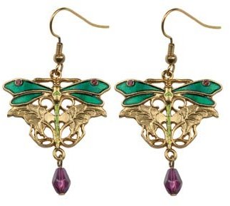 Summit Dragonfly Earrings - Collectible Jewelry Accessory Dangle Studs Jewel