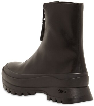 Jil Sander 40mm Boston Leather Boots