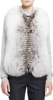 Thumbnail for your product : The Row Reversible Fox Fur Vest