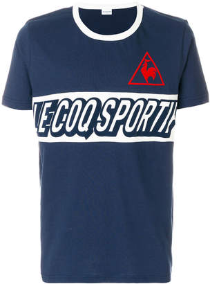 Le Coq Sportif logo print T-shirt