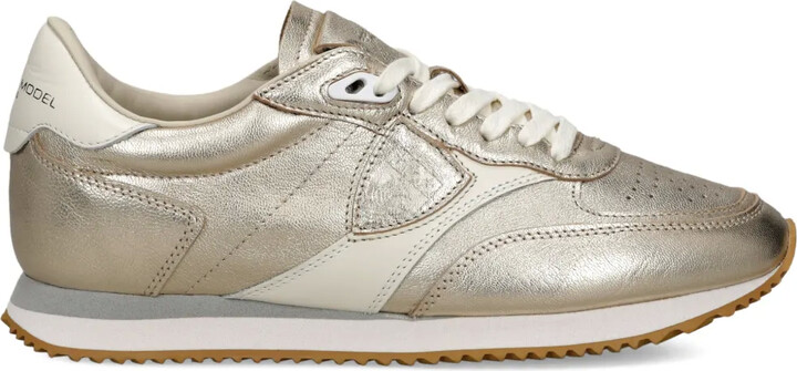 Philippe Model Paris Blville perforated low trainer