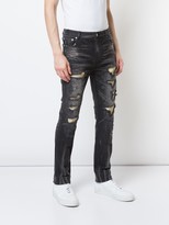 Thumbnail for your product : God's Masterful Children Ripped Fade Denim Jeans