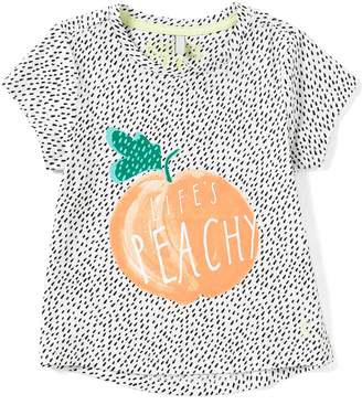 Joules Little Girls 3-6 Pixie Life s Peachy Tee