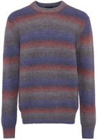 Thumbnail for your product : French Connection Men's Space Dye Stripe Crewneck Sweater
