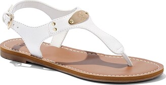 New York and Company Faux-Leather T-Strap Sandal