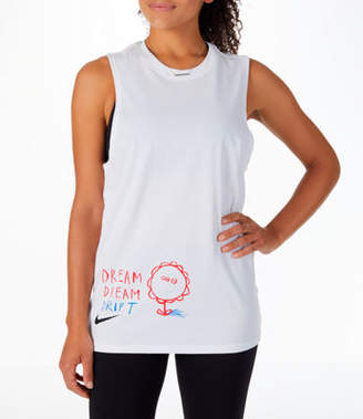 Nike Women's Dry Shanghai Running Muscle Tank