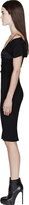 Thumbnail for your product : Nina Ricci Black Crepe Off-Shoulder Dress