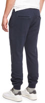 Thumbnail for your product : Brunello Cucinelli Drawstring Knit Spa Sweatpants