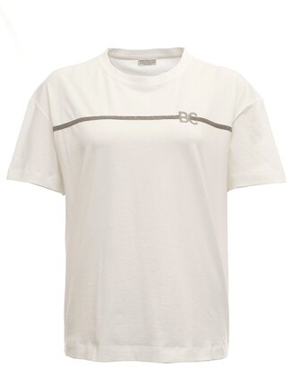 Brunello Cucinelli Women's T-shirts | Shop the world's largest 