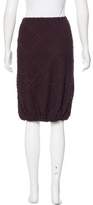 Thumbnail for your product : Burberry Wool & Silk-Blend Pleated Skirt