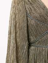 Thumbnail for your product : Peter Pilotto metallic plisse-lame gown