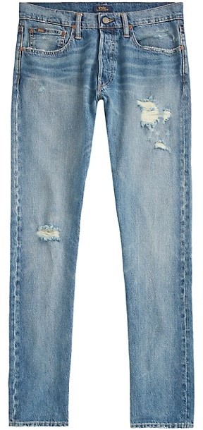 ralph lauren distressed jeans