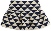Thumbnail for your product : Lili Gaufrette Liam Triangle-Print Skirt, Blue, Girls' 2-6