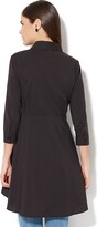 Thumbnail for your product : New York and Company Madison Stretch Shirt Peplum Hem - 7th Avenue