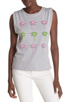 Thumbnail for your product : PST by Project Social T Neon Palms Muscle Tank Top