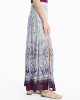 Thumbnail for your product : White House Black Market FINAL SALE Paisley Maxi Skirt