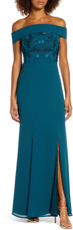 chi chi blue dress