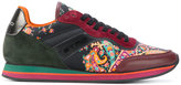 Etro - paisley panel lace-up sneakers