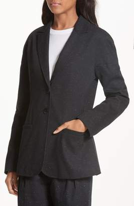 Tibi Luxe Tweed Blazer