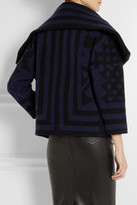 Thumbnail for your product : Burberry Striped wool-blend jacket