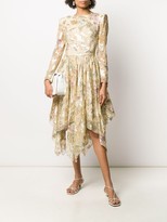 Thumbnail for your product : Etro Floral-Print Scoop-Back Midi Dress