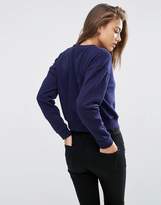 Thumbnail for your product : ASOS Oversized Cropped Sweatshirt